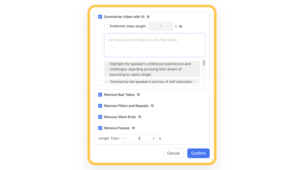Use smart scene building and text-based edits with Visla’s Banking Video Creator to streamline production.